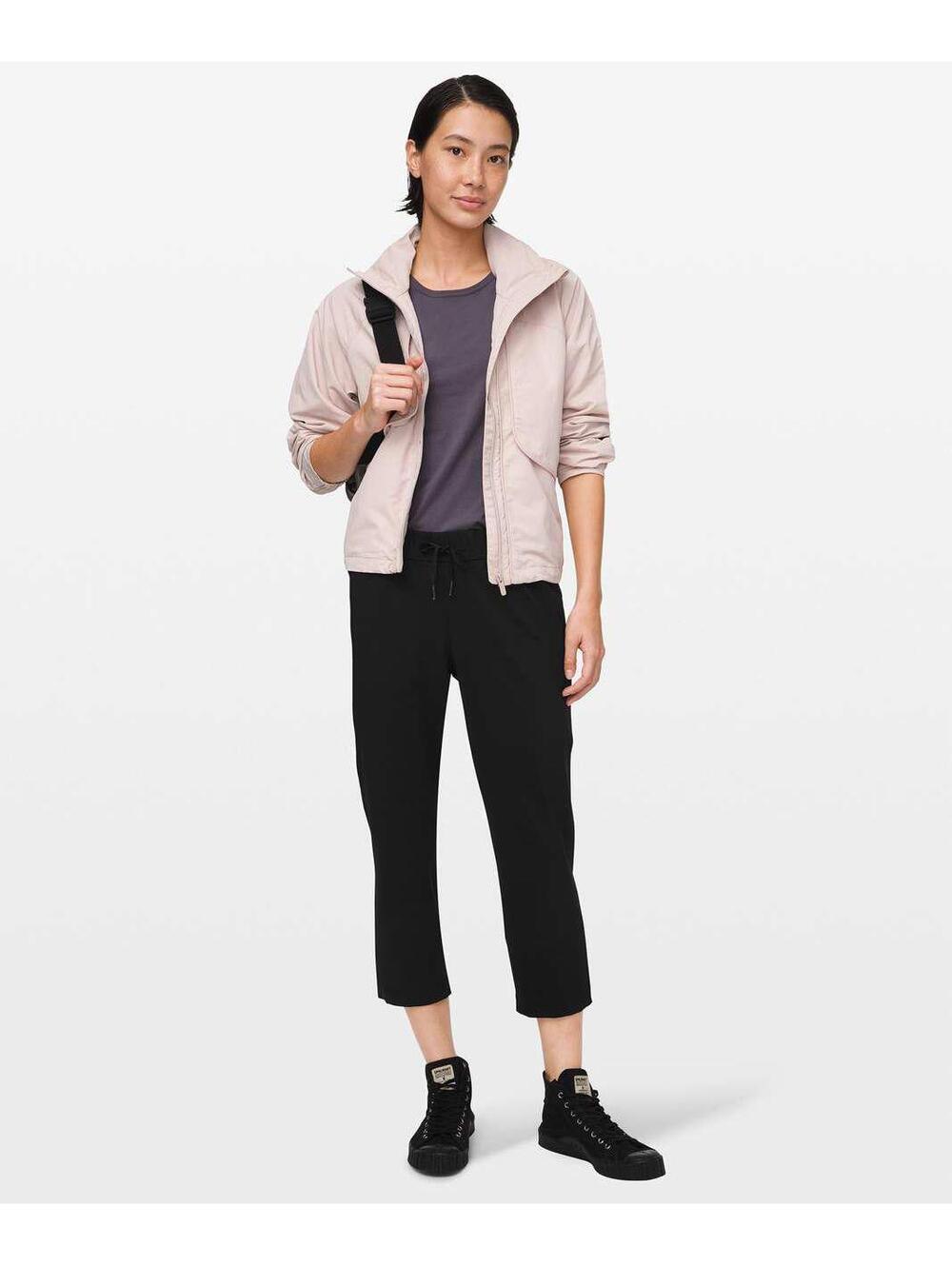 Lululemon On the Fly Crop *23" - Black - 6
